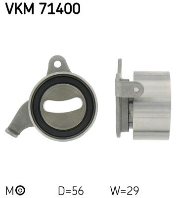 Obrázok Napínacia kladka ozubeného remeňa SKF  VKM71400